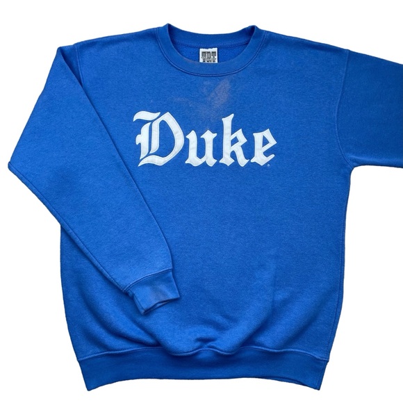 VTG Duke University Blue Devils Pullover Crewneck Sweatshirt Men’s/ Adult size M - Picture 1 of 10